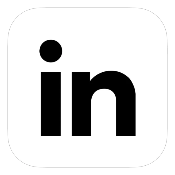 linkedin contact icon